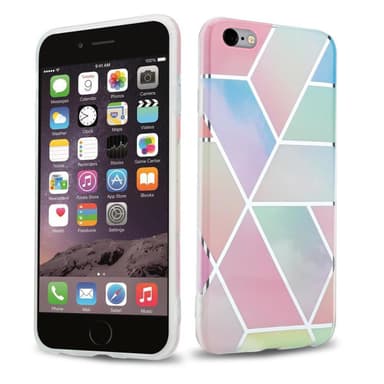 iPhone 6 PLUS / 6S PLUS Plånboksfodral Skal (Rosa)