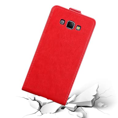 Samsung Galaxy A8 2015 Flipfodral Skal (Röd)