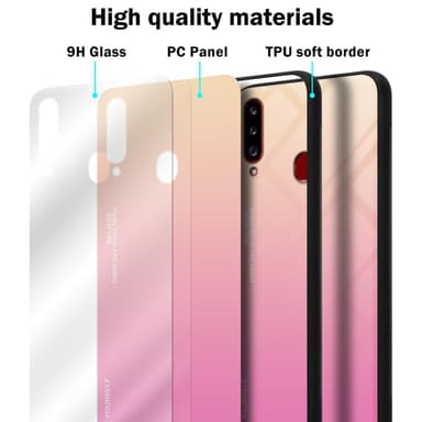 Samsung Galaxy A20s Skal Fodral Case (Svart)