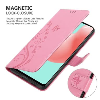 Samsung Galaxy A41 Plånboksfodral Skal (Rosa)