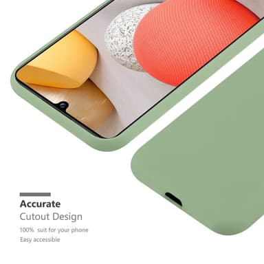 Skal Samsung Galaxy A42 4G Fodral Case (Grön)