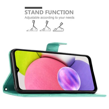 Samsung Galaxy A03s Plånboksfodral Skal (Turkos)