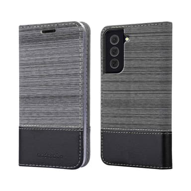 Samsung Galaxy S22 PLUS Plånboksfodral Skal (Grå)