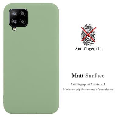 Skal Samsung Galaxy A42 4G Fodral Case (Grön)