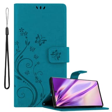 Samsung Galaxy NOTE 10 Plånboksfodral Skal (Blå)