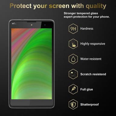 WIKO JERRY 2 Skyddsglas Skyddsfilm Skärmskydd