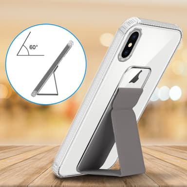 iPhone X / XS Skal Fodral Case (Grå)