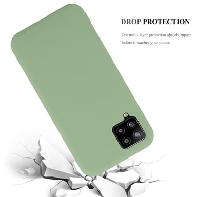 Skal Samsung Galaxy A42 4G Fodral Case (Grön)