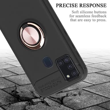 Samsung Galaxy A21s Skal Fodral Case (Svart)