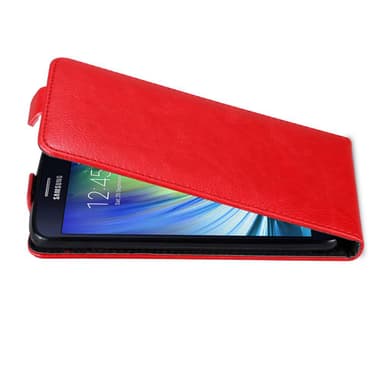 Samsung Galaxy A8 2015 Flipfodral Skal (Röd)