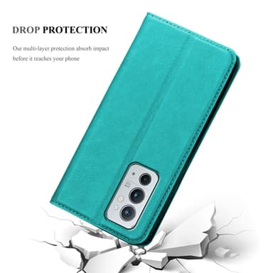 OnePlus 9RT 5G Skal Fodral Case (Turkos)