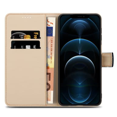 iPhone 13 PRO MAX Plånboksfodral Skal (Svart)