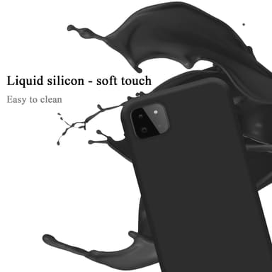 Samsung Galaxy A22 5G Skal Fodral Case (Svart)