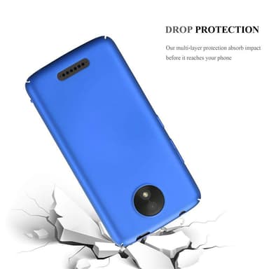 Motorola MOTO C Skal Fodral Case (Blå)