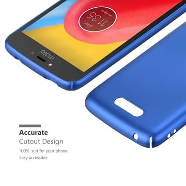 Motorola MOTO C Skal Fodral Case (Blå)