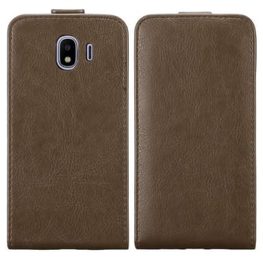 Samsung Galaxy J4 2018 Flipfodral Skal (Brun)