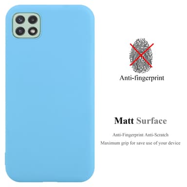 Skal Samsung Galaxy A22 5G Fodral Case (Blå)