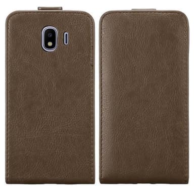Samsung Galaxy J4 2018 Flipfodral Skal (Brun)