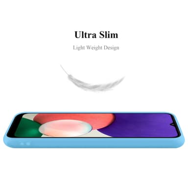 Skal Samsung Galaxy A22 5G Fodral Case (Blå)