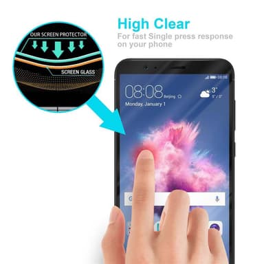 Huawei P SMART 2018 / Enjoy 7S Skyddsglas Skyddsfilm