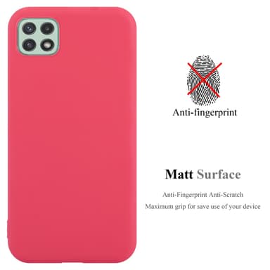 Skal Samsung Galaxy A22 5G Fodral Case (Röd)
