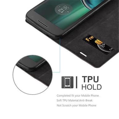 Motorola MOTO G4 PLAY Skal Fodral Case (Brun)