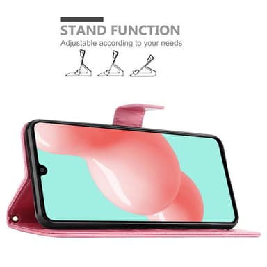 Samsung Galaxy A41 Plånboksfodral Skal (Rosa)
