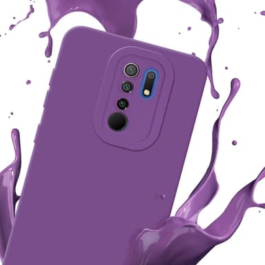 Xiaomi RedMi 9 Skal Fodral Case (Lila)