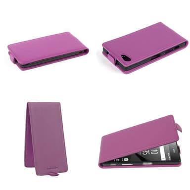 Sony Xperia Z5 PREMIUM Flipfodral Skal (Lila)