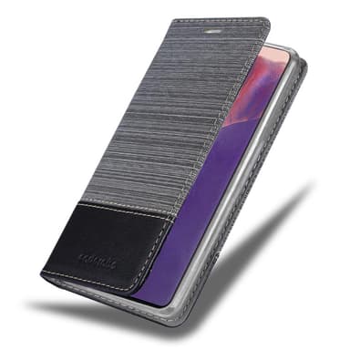 Samsung Galaxy NOTE 20 Plånboksfodral Skal (Grå)