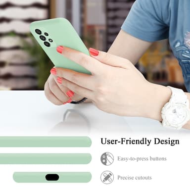 Samsung Galaxy A53 5G Skal Fodral Case (Grön)