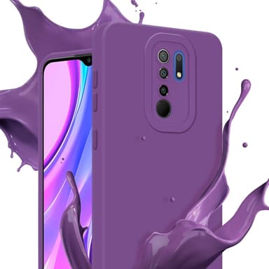 Xiaomi RedMi 9 Skal Fodral Case (Lila)