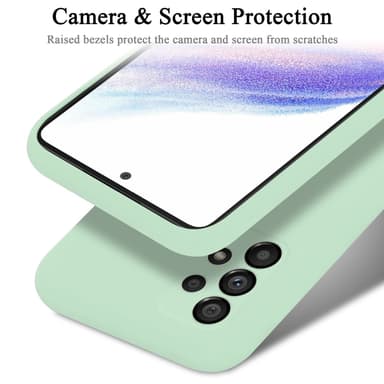 Samsung Galaxy A53 5G Skal Fodral Case (Grön)