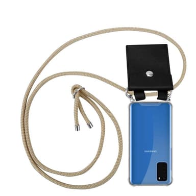 Skal Samsung Galaxy S20 Fodral Kedja (Brun)