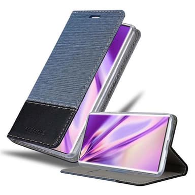 Samsung Galaxy NOTE 10 PLUS Plånboksfodral Skal (Blå)