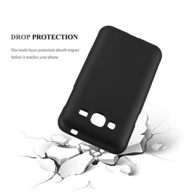 Skal Samsung Galaxy J3 2016 Fodral Case (Svart)