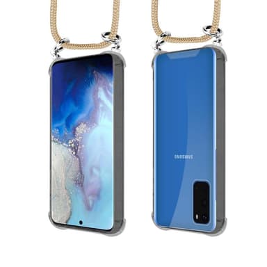 Skal Samsung Galaxy S20 Fodral Kedja (Brun)