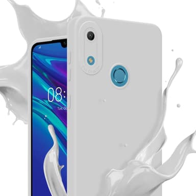 Huawei Y6 2019 Skal Fodral Case (Vit)