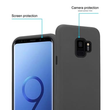 Samsung Galaxy S9 Skal Fodral Case (Grå)