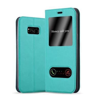 Samsung Galaxy S8 PLUS Plånboksfodral Skal (Turkos)