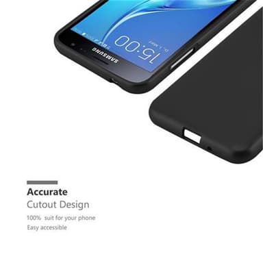 Skal Samsung Galaxy J3 2016 Fodral Case (Svart)