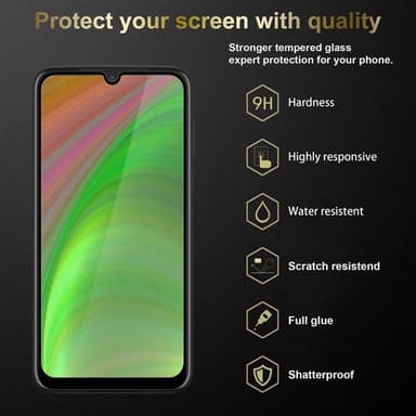 Motorola MOTO G8 PLUS 3x Skyddsglas Skyddsfilm