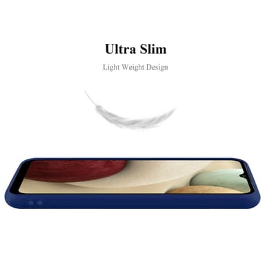 Skal Samsung Galaxy A12 / M12 Fodral Case (Blå)