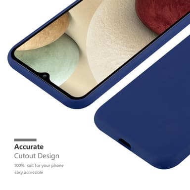 Skal Samsung Galaxy A12 / M12 Fodral Case (Blå)