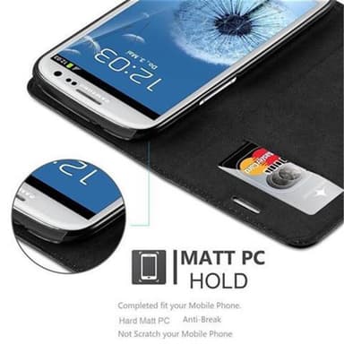 Samsung Galaxy S3 / S3 NEO Skal Fodral Case (Svart)