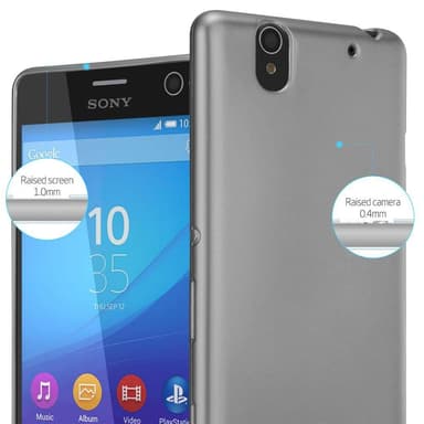 Skal Sony Xperia C4 Fodral Case (Grå)
