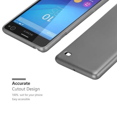Skal Sony Xperia C4 Fodral Case (Grå)