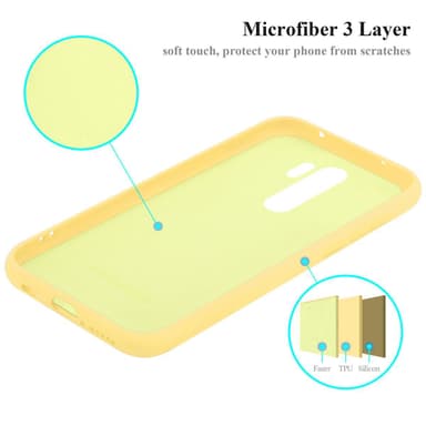 Xiaomi RedMi NOTE 8 PRO Skal Fodral Case (Gul)