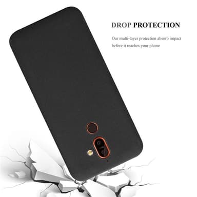 Skal Nokia 7 PLUS Fodral Case (Svart)