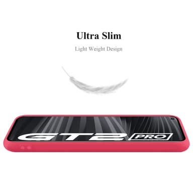 Skal Realme GT 2 PRO Fodral Case (Röd)